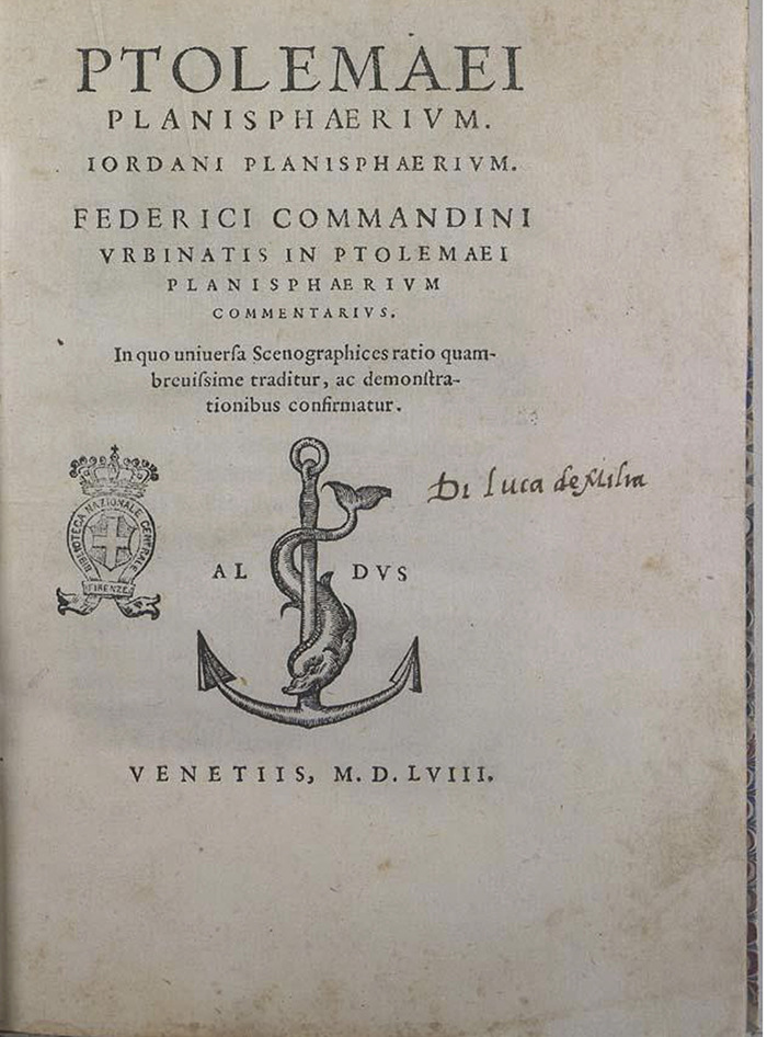 Ptolemaei Planisphaerium. Jordani Planisphaerium.